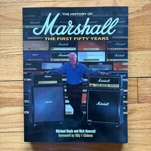 Marshall Book Cover - Black, Blue